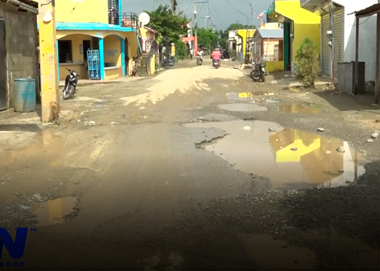 Denuncian mal estado de calles del sector Las Mercedes en Las Guáranas