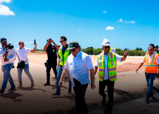 Paliza contacta junto a autoridades aeroportuarias avance Aeropuerto Cabo Rojo, Pedernales