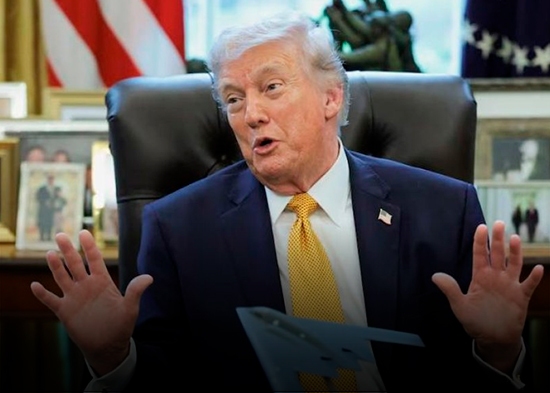 Trump espera respuesta de Irán