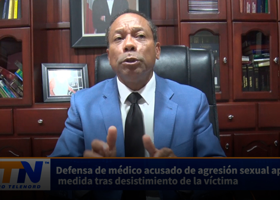 Defensa de medico acusado de agresion sexual  apelara medida tras desistimiento de la victima