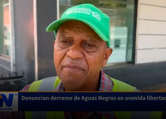 Denuncian derrame de Aguas Negras en avenida libertad SFM
