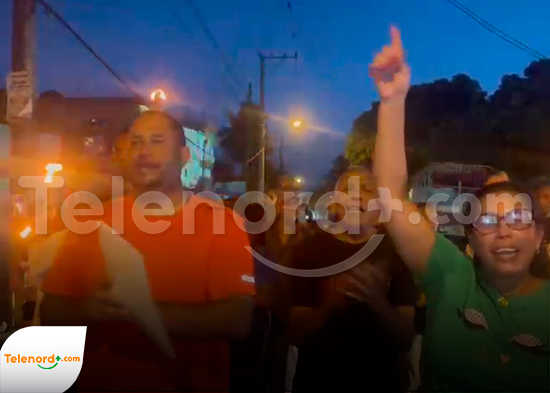 Protestan en sector Salvador Then de SFM por mal estado de calles