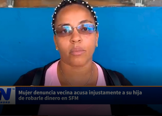 Mujer denuncia vecina acusa injustamente a su hija de robarle dinero en SFM
