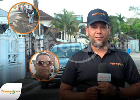Ayuntamiento y MOPC inician bacheo de la Urbanización Caperuza II de SFM