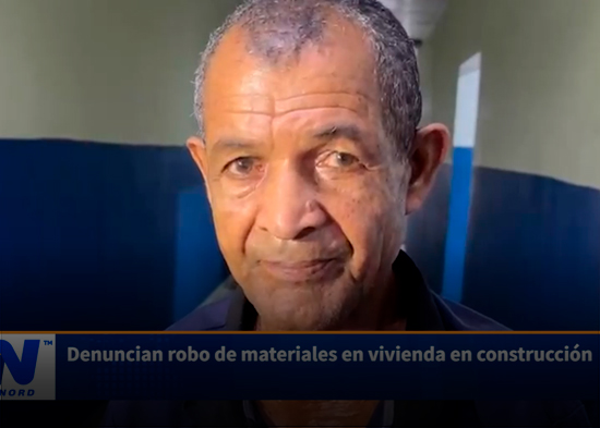 Denuncian robo de materiales en vivienda en construcción