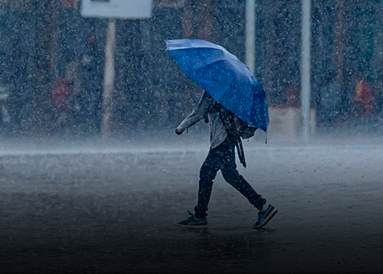 Se mantienen las alertas meteorológicas por lluvias pronosticadas para esta tarde