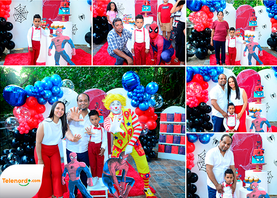 Festejan los cinco años del niño Sebastián Castillo