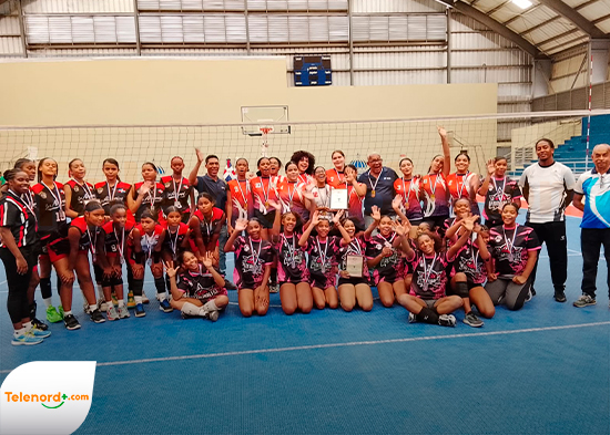 La Vega se corona campeona del Torneo Nacional Femenino de Voleibol U-15 celebrado en Salcedo