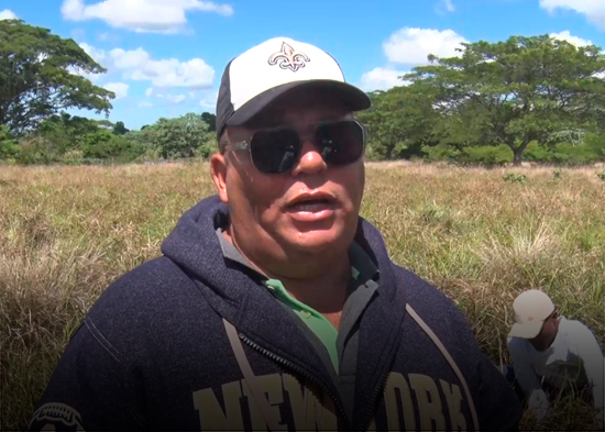INAPA desmantela conexión ilegal de agua en una finca del sector Las Caobas en SFM